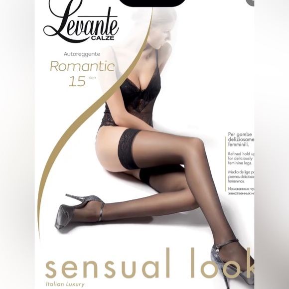 Silky stockings 🖤🇮🇹Italy - Picture 2 of 6